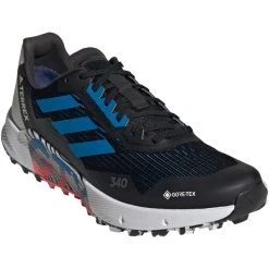 Adidas TERREX Agravic Flow 2 GTX Chaussures De Course Sur Piste Homme, Noir/blanc