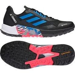 Adidas TERREX Agravic Flow 2 GTX Chaussures De Course Sur Piste Homme, Noir/blanc 9 Adidas TERREX Agravic Flow 2 GTX Chaussures De Course Sur Piste Homme, Noir/blanc -Boutique Merrell adidas terrex agravic flow 2 gtx trail running shoes men core black blue rush turbo 4