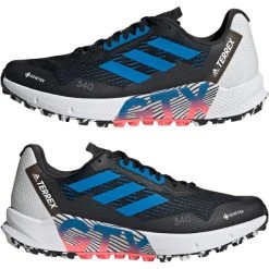 Adidas TERREX Agravic Flow 2 GTX Chaussures De Course Sur Piste Homme, Noir/blanc 10 Adidas TERREX Agravic Flow 2 GTX Chaussures De Course Sur Piste Homme, Noir/blanc -Boutique Merrell adidas terrex agravic flow 2 gtx trail running shoes men core black blue rush turbo 5