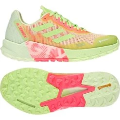 Adidas TERREX Agravic Flow 2 GTX Chaussures De Course Sur Piste Femme, Vert 9 Adidas TERREX Agravic Flow 2 GTX Chaussures De Course Sur Piste Femme, Vert -Boutique Merrell adidas terrex agravic flow 2 gtx trail running shoes women almost lime pulse lime turbo 4