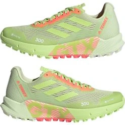 Adidas TERREX Agravic Flow 2 GTX Chaussures De Course Sur Piste Femme, Vert 10 Adidas TERREX Agravic Flow 2 GTX Chaussures De Course Sur Piste Femme, Vert -Boutique Merrell adidas terrex agravic flow 2 gtx trail running shoes women almost lime pulse lime turbo 5