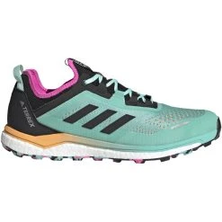 Adidas TERREX Agravic Flow Chaussures De Trail Running Homme, Turquoise/noir