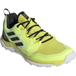 Adidas TERREX Agravic Chaussures De Trail Running Homme, Jaune 8 Adidas TERREX Agravic Chaussures De Trail Running Homme, Jaune -Boutique Merrell adidas terrex agravic trail running shoes men acid yellow core black hi res yellow 3