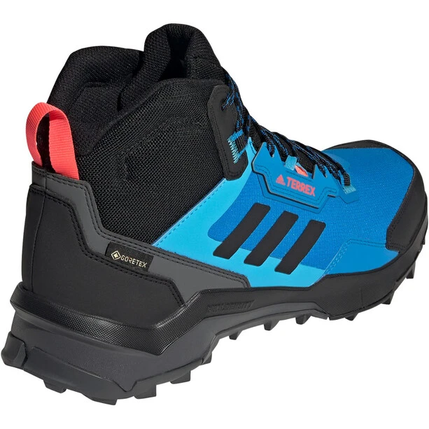 Adidas TERREX AX4 Mid Gore-Tex Chaussures De Randonnée Homme, Bleu/noir 2 Adidas TERREX AX4 Mid Gore-Tex Chaussures De Randonnée Homme, Bleu/noir – Image 2
