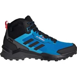 Adidas TERREX AX4 Mid Gore-Tex Chaussures De Randonnée Homme, Bleu/noir 9 Adidas TERREX AX4 Mid Gore-Tex Chaussures De Randonnée Homme, Bleu/noir -Boutique Merrell adidas terrex ax4 mid gore tex hiking shoes men blue rush core black turbo 3