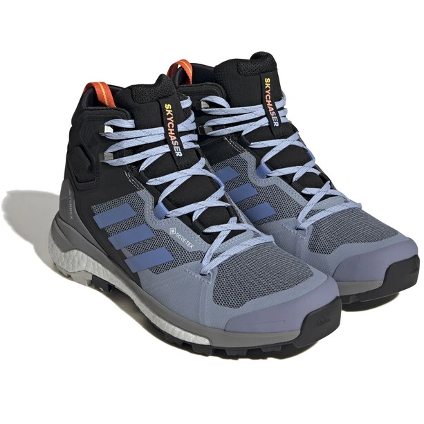 Adidas TERREX Skychaser 2 GTX Mid Hiking Shoes Men, Bleu/noir 3 Adidas TERREX Skychaser 2 GTX Mid Hiking Shoes Men, Bleu/noir – Image 3