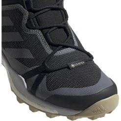 Adidas TERREX Skychaser LT Mid GTX Chaussures De Randonnée Femme, Noir/gris -Boutique Merrell adidas terrex skychaser lt mid gtx hiking shoes women core black halo silver halo blue 3