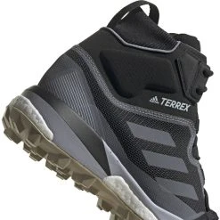 Adidas TERREX Skychaser LT Mid GTX Chaussures De Randonnée Femme, Noir/gris -Boutique Merrell adidas terrex skychaser lt mid gtx hiking shoes women core black halo silver halo blue 4