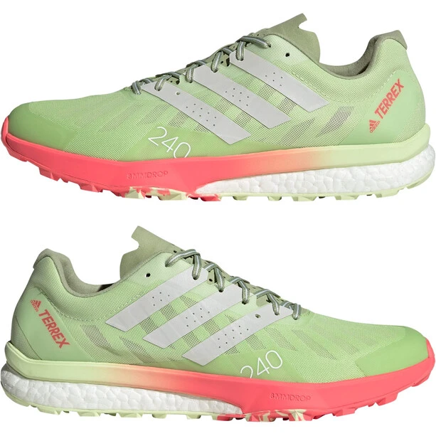 Adidas TERREX Speed Ultra Chaussures De Course Sur Piste Homme, Vert/rouge 5 Adidas TERREX Speed Ultra Chaussures De Course Sur Piste Homme, Vert/rouge – Image 5