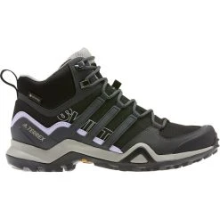 Adidas TERREX Swift R2 Mid Gore-Tex Chaussures De Randonnée Femme, Noir/gris