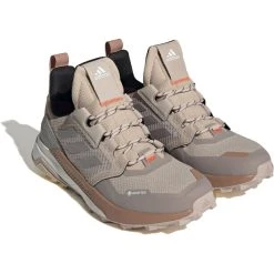 Adidas TERREX Trailmaker GTX Shoes Women, Beige/marron -Boutique Merrell adidas terrex trailmaker gtx shoes women wonder taupe taupe met impact orange 3