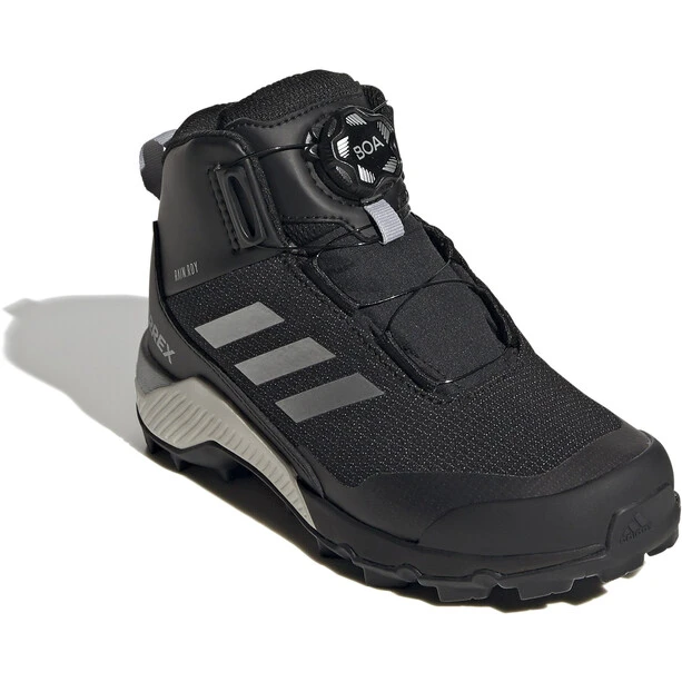 Adidas TERREX Winter Mid Boa Rain.RDY Chaussures De Randonnée Enfant, Noir 1 Adidas TERREX Winter Mid Boa Rain.RDY Chaussures De Randonnée Enfant, Noir