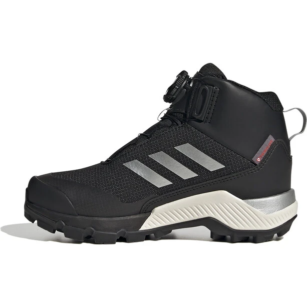 Adidas TERREX Winter Mid Boa Rain.RDY Chaussures De Randonnée Enfant, Noir 4 Adidas TERREX Winter Mid Boa Rain.RDY Chaussures De Randonnée Enfant, Noir – Image 4