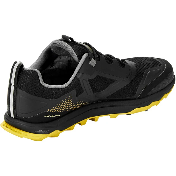Altra Lone Peak All-Weather Chaussures Basses Homme, Noir/jaune 2 Altra Lone Peak All-Weather Chaussures Basses Homme, Noir/jaune – Image 2