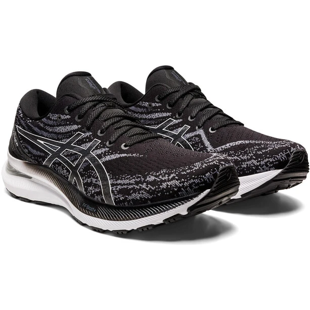 Asics Gel-Kayano 29 Chaussures Large Homme, Noir/blanc 1 Asics Gel-Kayano 29 Chaussures Large Homme, Noir/blanc