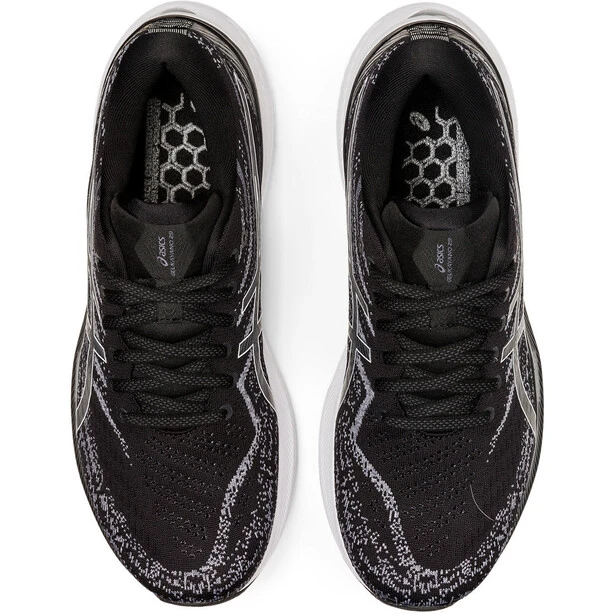 Asics Gel-Kayano 29 Chaussures Large Homme, Noir/blanc 5 Asics Gel-Kayano 29 Chaussures Large Homme, Noir/blanc – Image 5