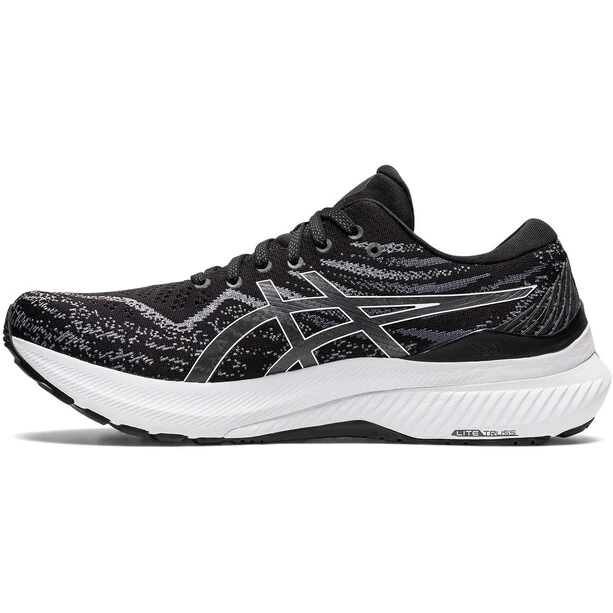 Asics Gel-Kayano 29 Chaussures Large Homme, Noir/blanc 6 Asics Gel-Kayano 29 Chaussures Large Homme, Noir/blanc – Image 6