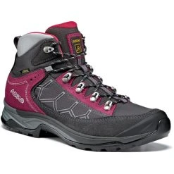 Asolo Falcon GV Chaussures Femme, Gris/rouge