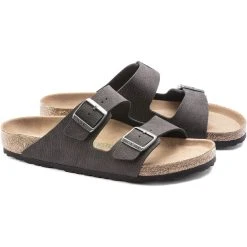 Birkenstock Arizona Sandales Birko-Flor Birkibuc Regular Homme, Noir -Boutique Merrell birkenstock arizona sandals birko flor birkibuc regular men schwarz 3