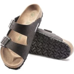 Birkenstock Arizona Sandales Birko-Flor Birkibuc Regular Homme, Noir -Boutique Merrell birkenstock arizona sandals birko flor birkibuc regular men schwarz 4