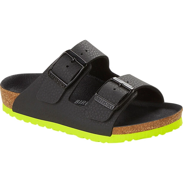 Birkenstock Arizona Sandales Birko-Flor Regular Enfant, Noir 1 Birkenstock Arizona Sandales Birko-Flor Regular Enfant, Noir