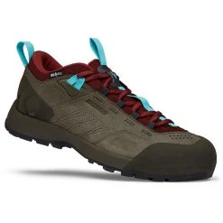 Black Diamond Mission Leather Low WP Chaussures D'approche Femme, Marron/rouge