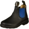 Blundstone 580 Boots En Cuir Enfant, Noir/bleu