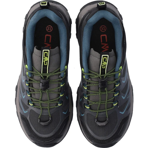 CMP Campagnolo Byne WP Chaussures D'extérieur Basses Enfant, Gris/noir 4 CMP Campagnolo Byne WP Chaussures D'extérieur Basses Enfant, Gris/noir – Image 4