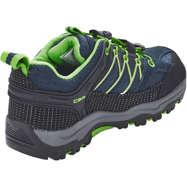 CMP Campagnolo Rigel WP Chaussures De Trekking Basses Enfant, Noir/bleu 2 CMP Campagnolo Rigel WP Chaussures De Trekking Basses Enfant, Noir/bleu – Image 2