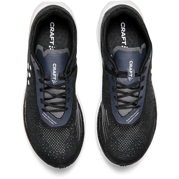 Craft Pro Endur Distance Chaussures Homme, Noir/blanc 4 Craft Pro Endur Distance Chaussures Homme, Noir/blanc – Image 4