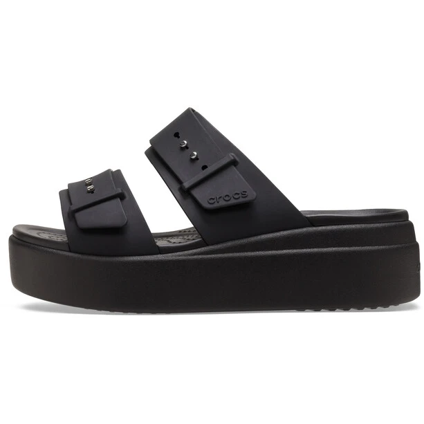 Crocs Brooklyn Buckle Clogs Women, Noir 2 Crocs Brooklyn Buckle Clogs Women, Noir – Image 2