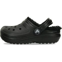 Crocs Classic Lined Sabots Enfant, Noir -Boutique Merrell crocs classic lined clogs kids black black 3