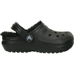Crocs Classic Lined Sabots Enfant, Noir -Boutique Merrell crocs classic lined clogs kids black black 4