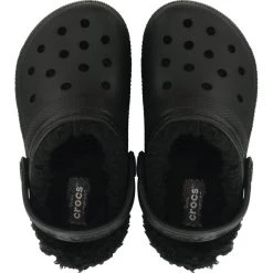 Crocs Classic Lined Sabots Enfant, Noir -Boutique Merrell crocs classic lined clogs kids black black 5