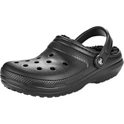 Crocs Classic Lined Crocs, Noir