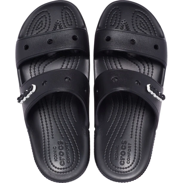 Crocs Classic Sandales, Noir 4 Crocs Classic Sandales, Noir – Image 4
