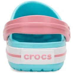Crocs Crocband Sabots Enfant, Bleu -Boutique Merrell crocs crocband clogs kids ice blue white 5
