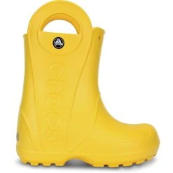 Crocs Handle It Bottes De Pluie Enfant, Jaune