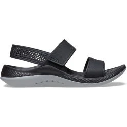 Crocs LiteRide 371 Sandals Women, Noir 9 Crocs LiteRide 371 Sandals Women, Noir -Boutique Merrell crocs literide 371 sandals women black light grey 4