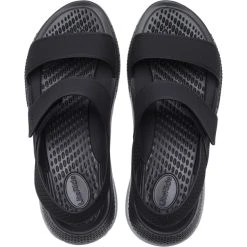 Crocs LiteRide 371 Sandals Women, Noir 10 Crocs LiteRide 371 Sandals Women, Noir -Boutique Merrell crocs literide 371 sandals women black light grey 5