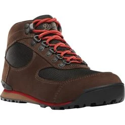 Danner Jag - Full Grain Chaussures Femme, Rouge/noir