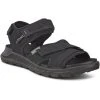 ECCO Exowrap 3S Sandales Femme, Noir