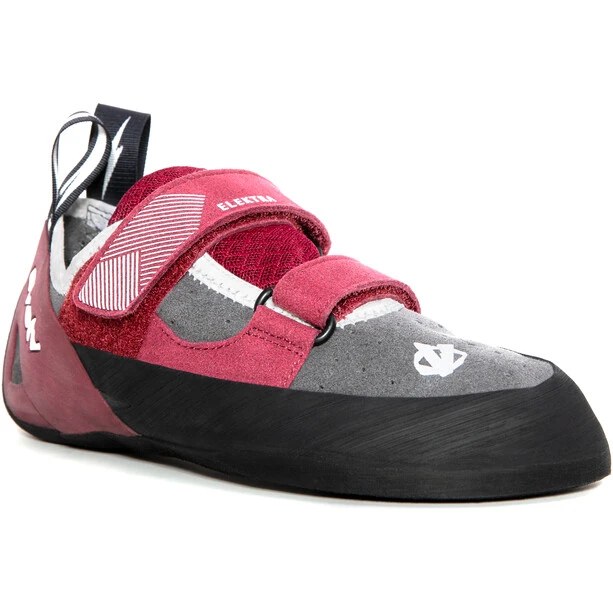 Evolv Elektra Chaussures D'Escalade Femme, Gris/rose 1 Evolv Elektra Chaussures D'Escalade Femme, Gris/rose