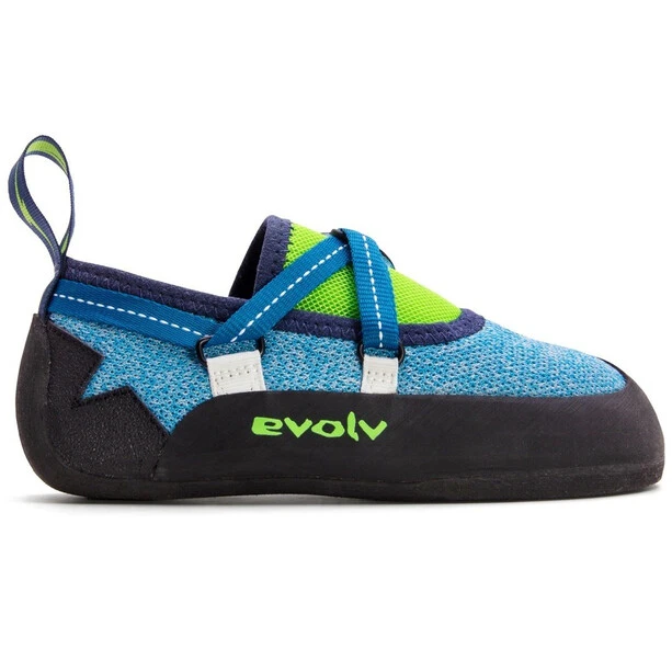 Evolv Venga Chaussures D'Escalade Enfant, Bleu 1 Evolv Venga Chaussures D'Escalade Enfant, Bleu