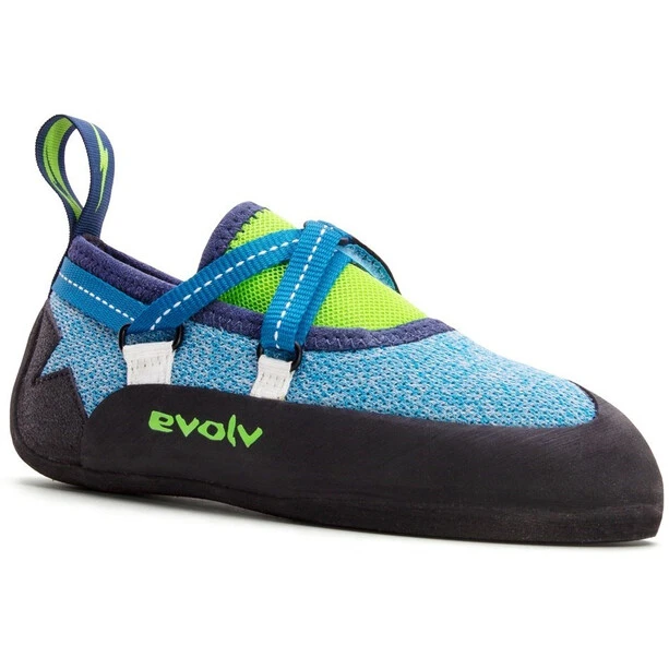 Evolv Venga Chaussures D'Escalade Enfant, Bleu 2 Evolv Venga Chaussures D'Escalade Enfant, Bleu – Image 2