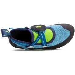 Evolv Venga Chaussures D'Escalade Enfant, Bleu 11 Evolv Venga Chaussures D'Escalade Enfant, Bleu -Boutique Merrell evolv venga climbing shoes kids blue neon lime 6