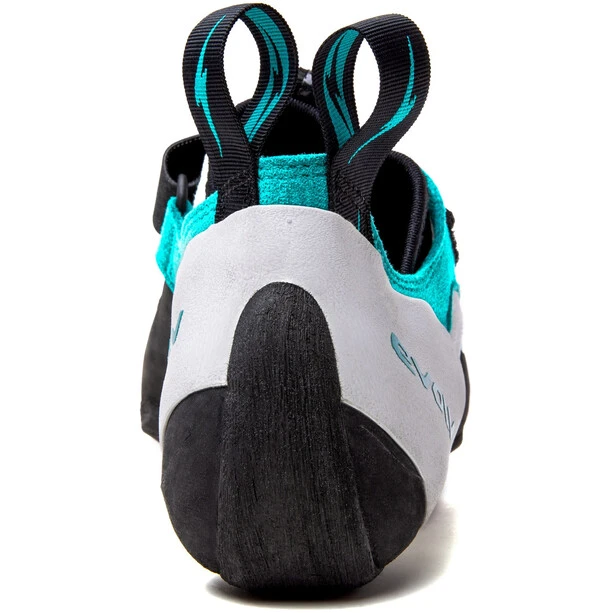 Evolv Zenist Chaussures D'escalade Femme, Blanc/turquoise 4 Evolv Zenist Chaussures D'escalade Femme, Blanc/turquoise – Image 4