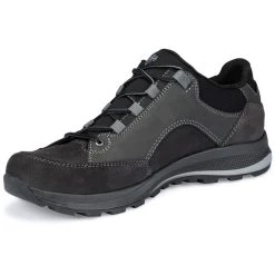 Hanwag Banks Low GTX Shoes Men, Gris/noir -Boutique Merrell hanwag banks low gtx shoes men asphalt black 4