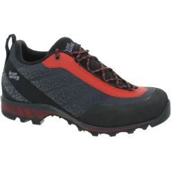 Hanwag Ferrata GTX Chaussures à Tige Basse Homme, Gris/rouge