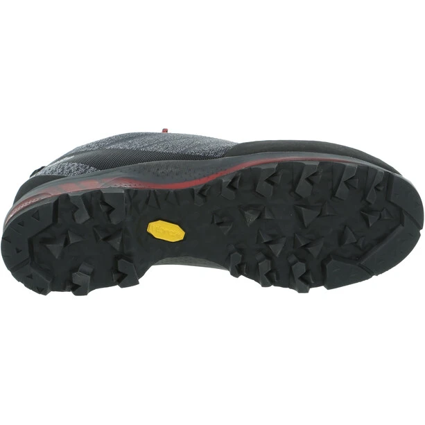 Hanwag Ferrata GTX Chaussures à Tige Basse Homme, Gris/rouge 2 Hanwag Ferrata GTX Chaussures à Tige Basse Homme, Gris/rouge – Image 2